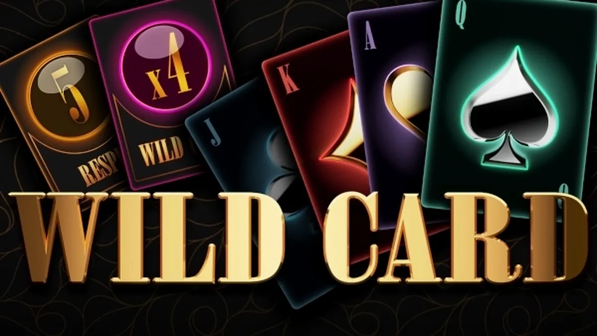 Interface do jogo de slot Wild Card da Casimi Gaming